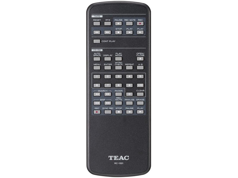 TEAC 推出具 CD-R 及卡式錄音帶雙功能錄音座 AD-RW950 TEAC 推出具 CD-R 及卡式錄音帶雙功能錄音座 AD-RW950