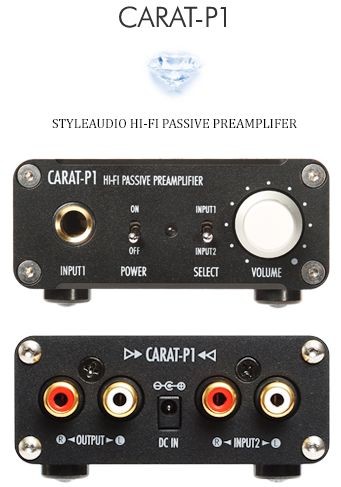 日本 Styleaudio 推出小型前置放大器 CARAT-P1