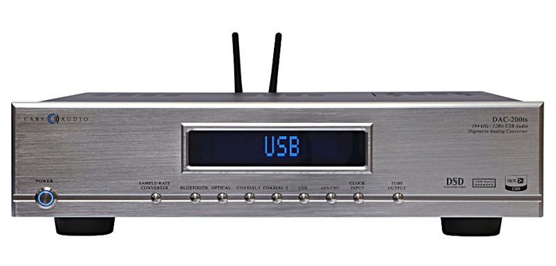 Cary Audio 推出全新的多功能解碼 DAC-200TS Cary Audio 推出全新的多功能解碼 DAC-200TS