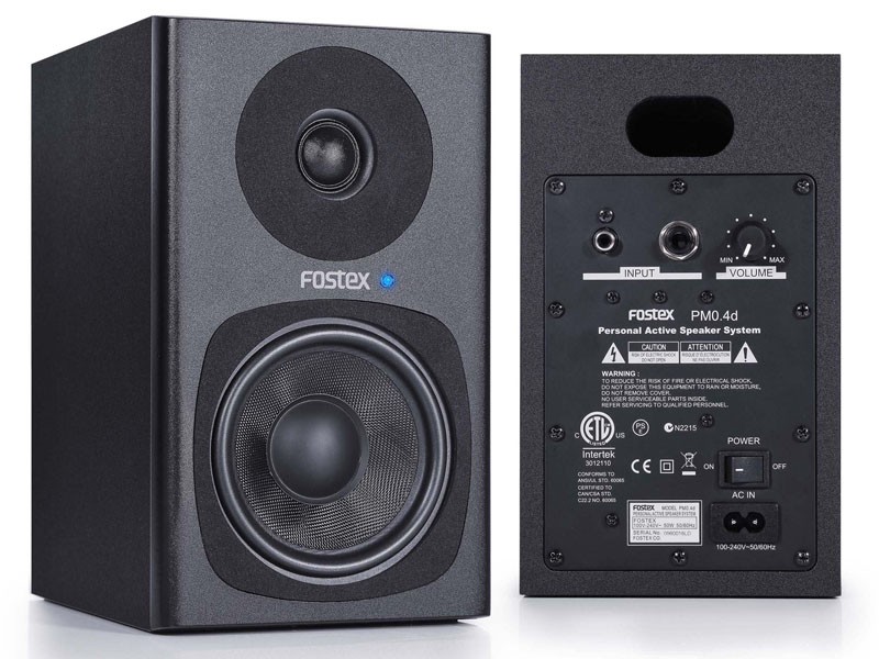 FOSTEX 推出兩款有源喇叭 PM0.4d 及 PM0.5d FOSTEX 推出兩款有源喇叭 PM0.4d 及 PM0.5d