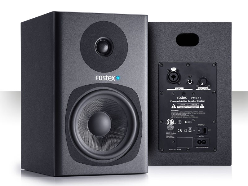 FOSTEX 推出兩款有源喇叭 PM0.4d 及 PM0.5d FOSTEX 推出兩款有源喇叭 PM0.4d 及 PM0.5d