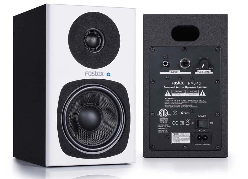 FOSTEX 推出兩款有源喇叭 PM0.4d 及 PM0.5d FOSTEX 推出兩款有源喇叭 PM0.4d 及 PM0.5d