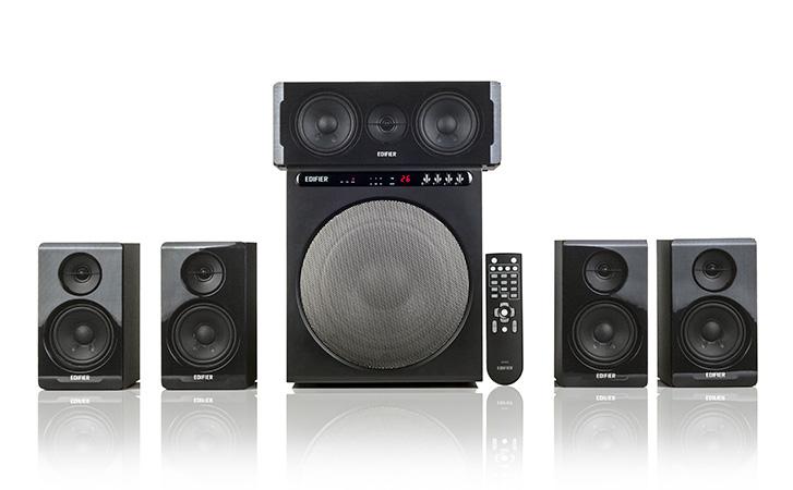 Edifier DA5100 5.1 霸氣組合音響 坐擁殿堂級聲樂享受 Edifier DA5100 5.1 霸氣組合音響 坐擁殿堂級聲樂享受