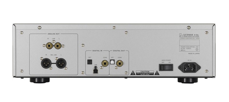 LUXMAN 推出全新具 USB 輸入功能 SACD 播放機 D-05U