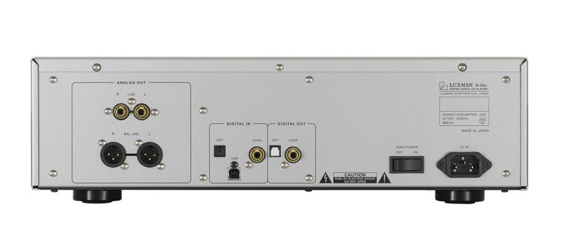 LUXMAN 推出全新具 USB 輸入功能 SACD 播放機 D-05U LUXMAN 推出全新具 USB 輸入功能 SACD 播放機 D-05U