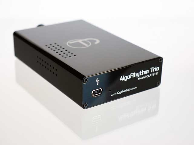 Cypher Labs 推出真空管方式的便攜式耳機放大器 AlgoRhythm Trio