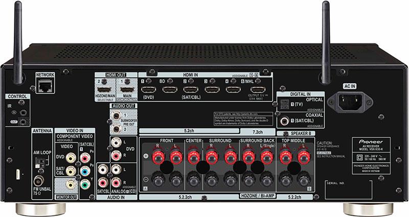 Pioneer 推出兩款 AV 擴音機「VSX-930/830」 Pioneer 推出兩款 AV 擴音機「VSX-930/830」