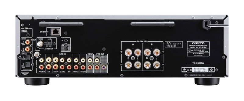 ONKYO 推出內置 DAC 及放大器的網絡播放器 TX-8150 ONKYO 推出內置 DAC 及放大器的網絡播放器 TX-8150