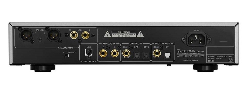 LUXMAN 推出支援 DSD 5.6MHz 的 USB DAC +前置放大器 DA-250 LUXMAN 推出支援 DSD 5.6MHz 的 USB DAC +前置放大器 DA-250