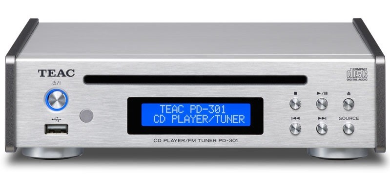 TEAC 推出具 FM 調諧器的 CD 唱盤 PD-301
