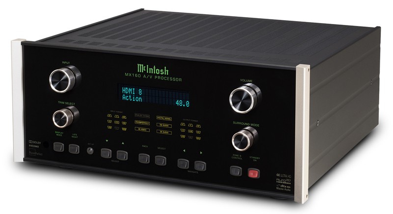 McIntosh 推出全新 AV 環繞聲旗艦前級 MX160 McIntosh 推出全新 AV 環繞聲旗艦前級 MX160