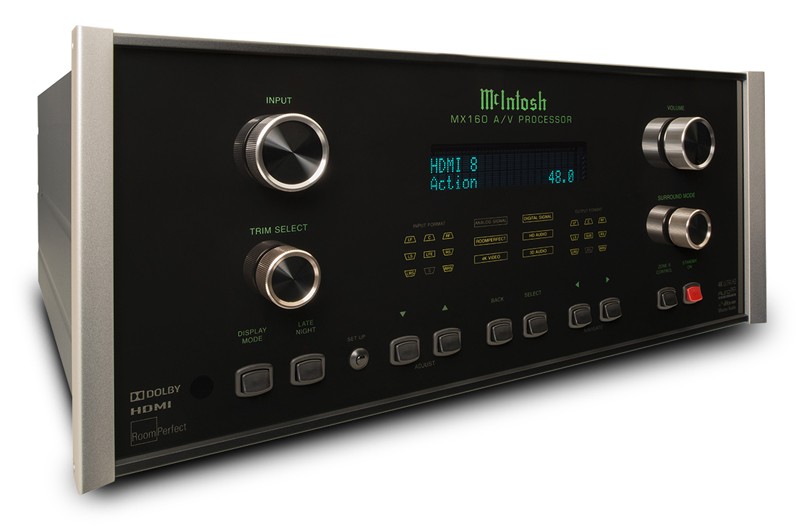 McIntosh 推出全新 AV 環繞聲旗艦前級 MX160 McIntosh 推出全新 AV 環繞聲旗艦前級 MX160