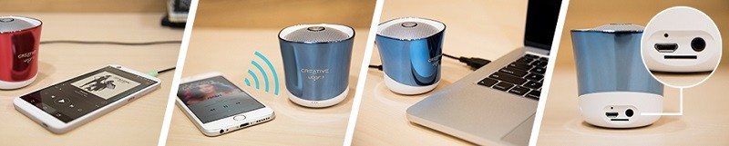 Creative 推出四種玩法的藍牙喇叭 Creative Woof 3 Creative 推出四種玩法的藍牙喇叭 Creative Woof 3