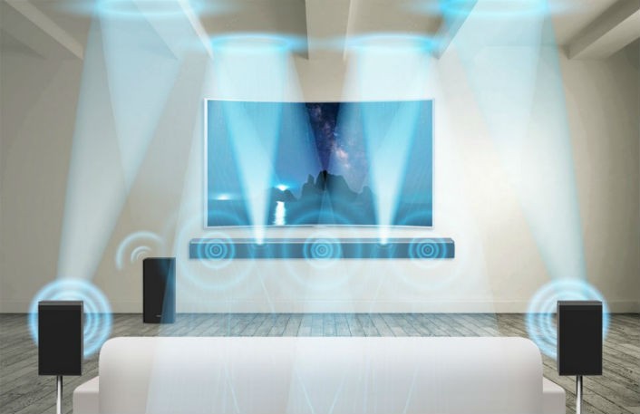 SAMSUNG 於 CES 2016 展出全新對應 Dolby Atmos 的環繞聲 Soundbar SAMSUNG 於 CES 2016 展出全新對應 Dolby Atmos 的環繞聲 Soundbar