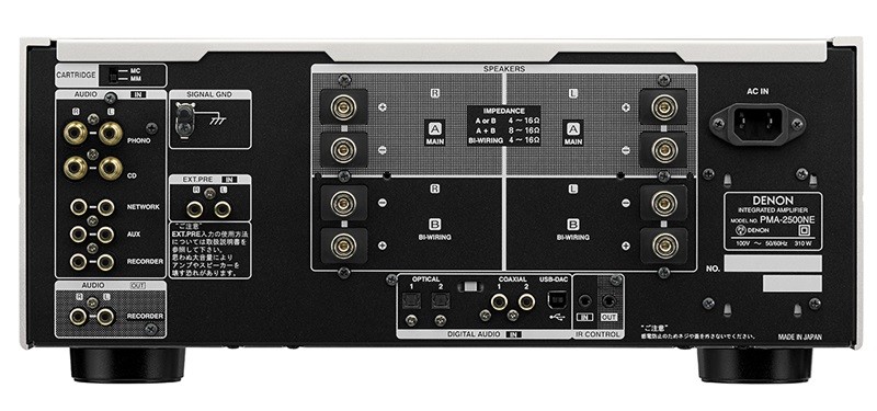 DENON 推出內置USB DAC 的合併式放大器 PMA-2500NE DENON 推出內置USB DAC 的合併式放大器 PMA-2500NE
