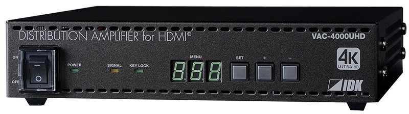 IDK 推出兩款對應 HDCP 2.2 的 4K HDMI 分線器