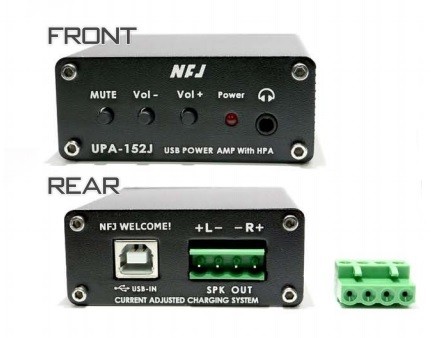NFJ 推出內置數碼放大器及耳機放大功能的 USB DAC
