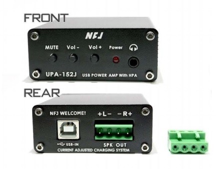 NFJ 推出內置數碼放大器及耳機放大功能的 USB DAC NFJ 推出內置數碼放大器及耳機放大功能的 USB DAC