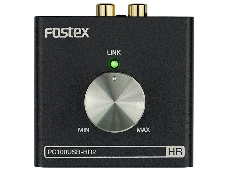 小巧大旋鈕二代目，Fostex 推出 USB 解碼及耳機放大器 PC100USB-HR2