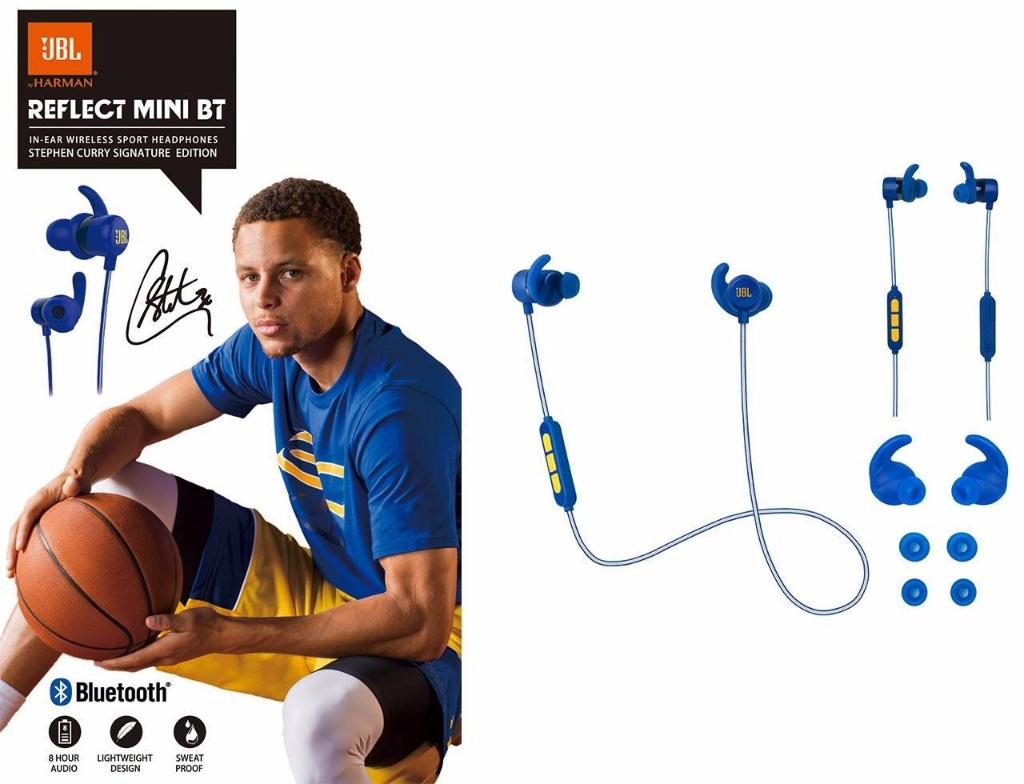 JBL Reflect Mini BT Stephen Curry Signature Edition