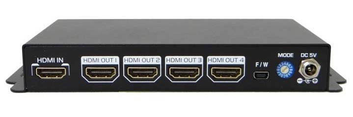 AIM 推出對應 HDCP 2.2 及 4K / 60P 的小型 HDMI 分線器