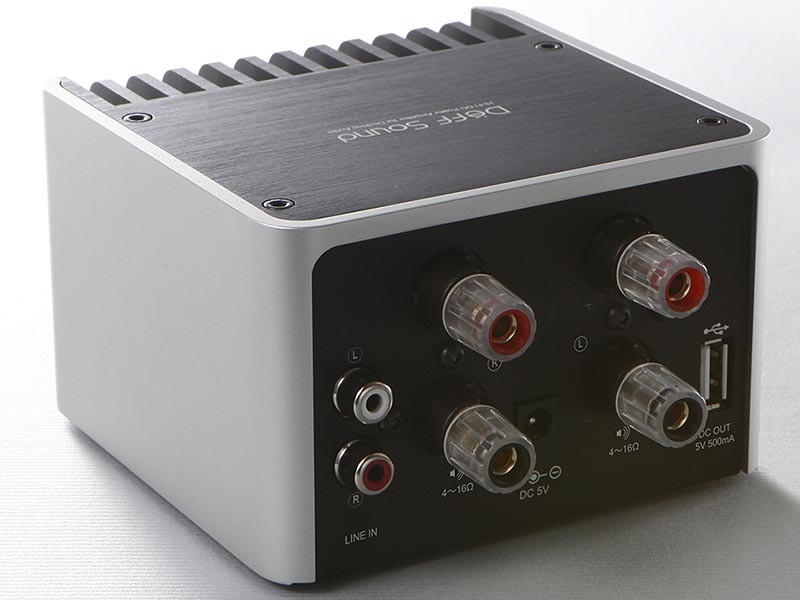 Deff Sound 推出鋁製外殼的迷你合併放大器 DDA-AMP1 Deff Sound 推出鋁製外殼的迷你合併放大器 DDA-AMP1