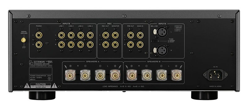 LUXMAN 推出純 A 類合併式放大器 L-550AXII