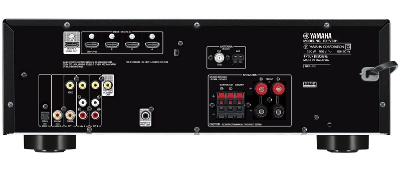 YAMAHA 推出對應 4K 的入門級 AV 放大器 RX-V381 YAMAHA 推出對應 4K 的入門級 AV 放大器 RX-V381