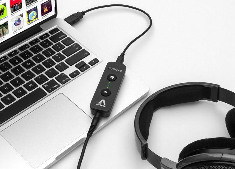 Apogee Groove USB DAC、耳擴 專業級錄音室音色還原