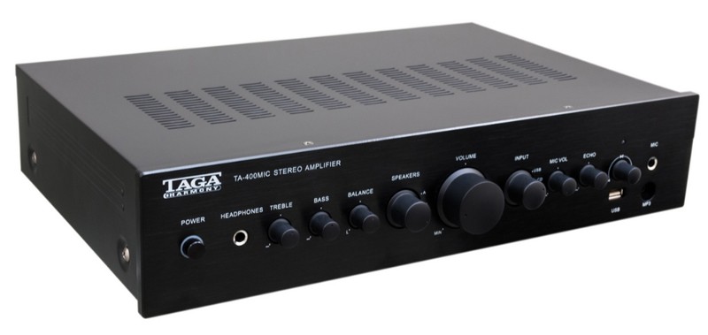 TAGA Harmony 推出全新合併式放大器 TA-400MIC TAGA Harmony 推出全新合併式放大器 TA-400MIC