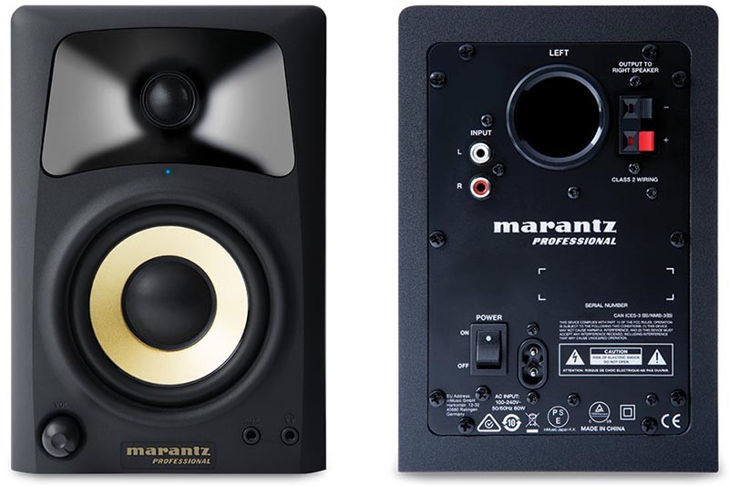 日本 inMusic 推出 marantz Professional 專業用監聽書架喇叭 Studio Scope 3