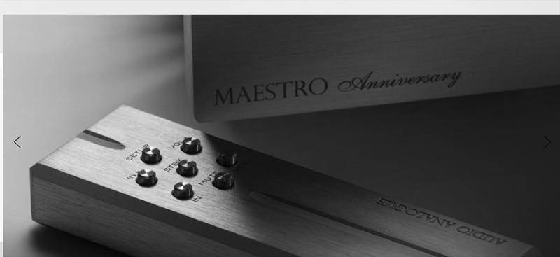 旗艦降臨,AUDIO ANALOGUE 推出 Maestro Anniversary 紀念版合併式放大器 旗艦降臨,AUDIO ANALOGUE 推出 Maestro Anniversary 紀念版合併式放大器