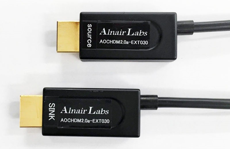 超長距離救星，Alnair Labs 推出對應 4K / HDR 光纖 HDMI 線材