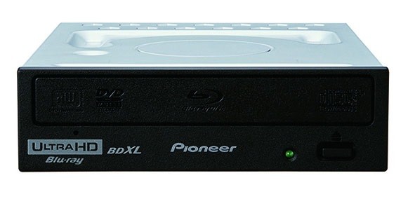 Pioneer 推出全新 PC 內置式 Ultra HD Blu-ray 光碟盤 BDR-211JBK