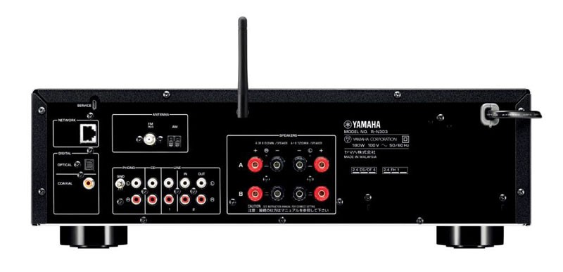 Yamaha 推出具網絡功能的入門級合併放大器 R-N303 Yamaha 推出具網絡功能的入門級合併放大器 R-N303