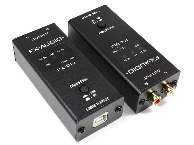 FX-AUDIO 推出兩款小型 USB 解碼 NFJ FX-01J TYPE-A / FX-01J TYPE-B