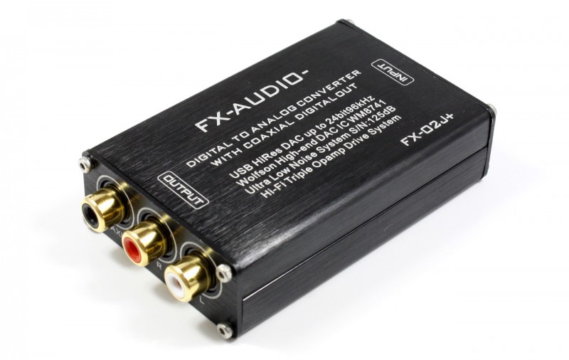 FX-AUDIO 推出全新改良版本 USB DAC FX-02J+