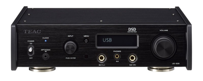 全新「5」系降臨,TEAC 推出 USB DAC /耳機放大器 UD - 505 全新「5」系降臨,TEAC 推出 USB DAC /耳機放大器 UD - 505