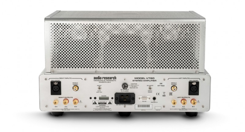 Audio Research 推出全立體聲後膽後級 VT80SE