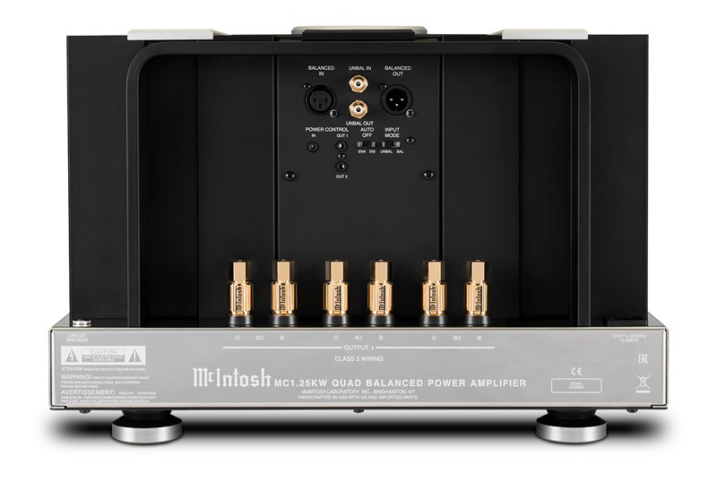 McIntosh 推出全新 MC1.25KW 單聲道後級放大器 McIntosh 推出全新 MC1.25KW 單聲道後級放大器