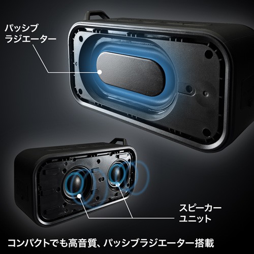 全天候設計, SANWA 推出防水防塵藍牙喇叭 MM-SPBT3BK 全天候設計, SANWA 推出防水防塵藍牙喇叭 MM-SPBT3BK