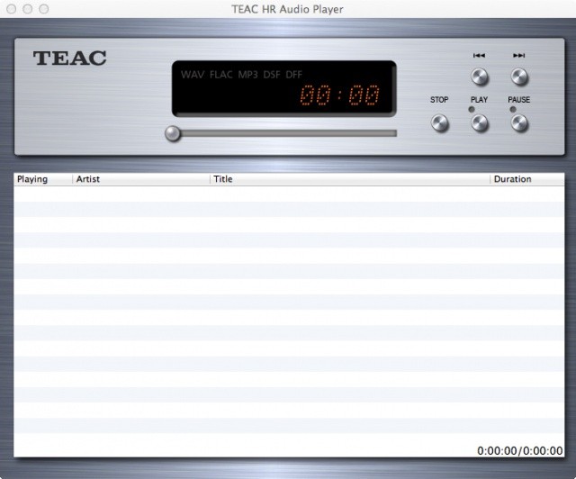 日本 TEAC 發布最新版本 TEAC HR Audio Player,支援 DSD 22.5MHz / PCM 768kHz 日本 TEAC 發布最新版本 TEAC HR Audio Player,支援 DSD 22.5MHz / PCM 768kHz