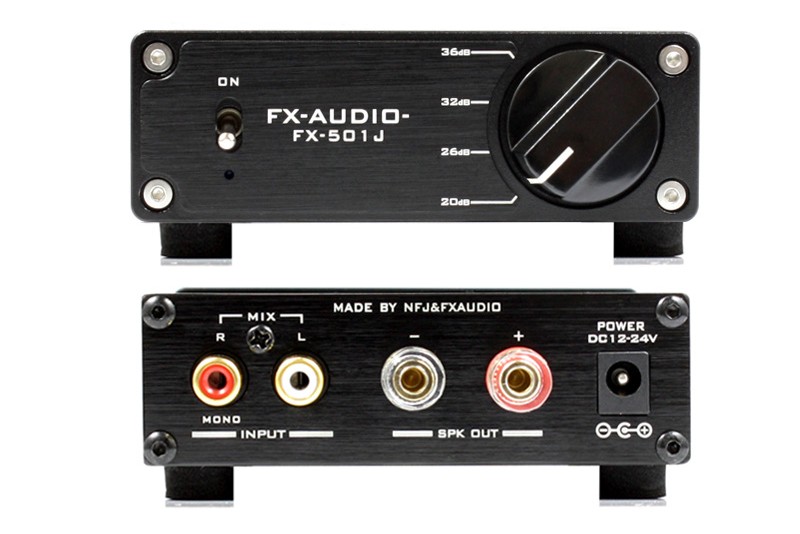 玩味十足,FX-AUDIO 推出全新小型單聲道放大 FX-501J 玩味十足,FX-AUDIO 推出全新小型單聲道放大 FX-501J