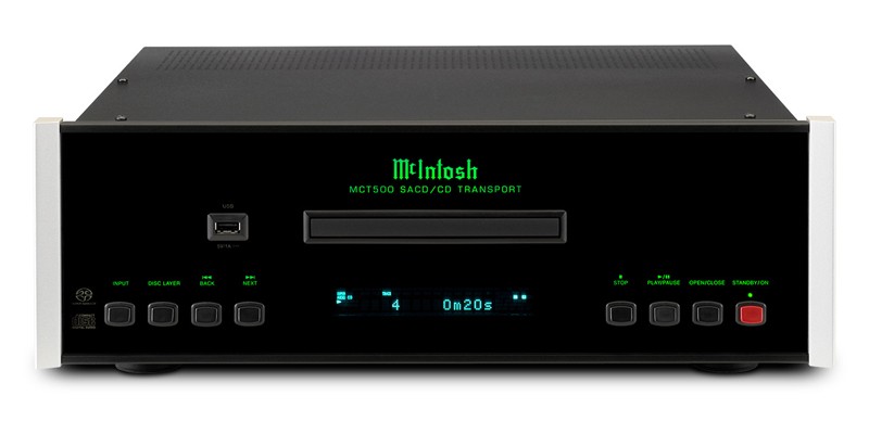 McIntosh 推出全新旗艦純數碼轉盤 MCT500 SACD / CD