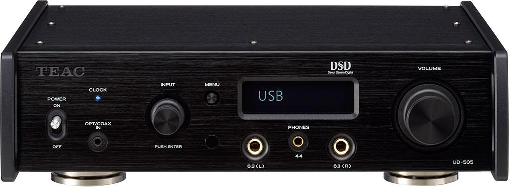 新一代旗艦級 USB 解碼器 / 耳筒放大器 TEAC UD-505 新一代旗艦級 USB 解碼器 / 耳筒放大器 TEAC UD-505