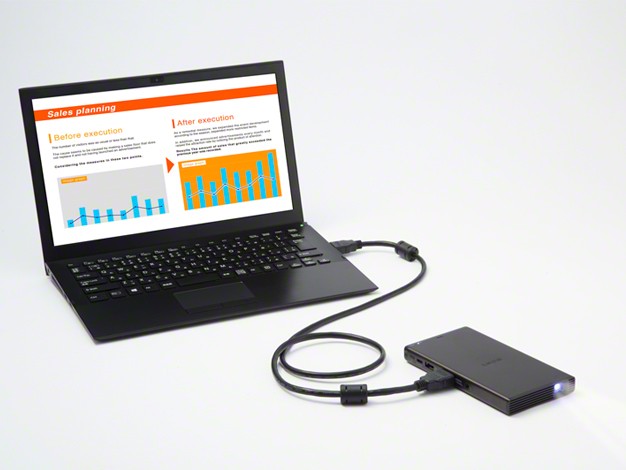 Sony 推出全新便攜式 MP-CD1 微型投影機 Sony 推出全新便攜式 MP-CD1 微型投影機