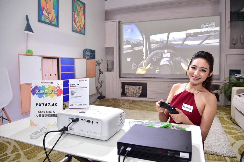 ViewSonic 推出價格親民的 4K Ultra HD 家用投影機 PX747-4K / PX727-4K ViewSonic 推出價格親民的 4K Ultra HD 家用投影機 PX747-4K / PX727-4K