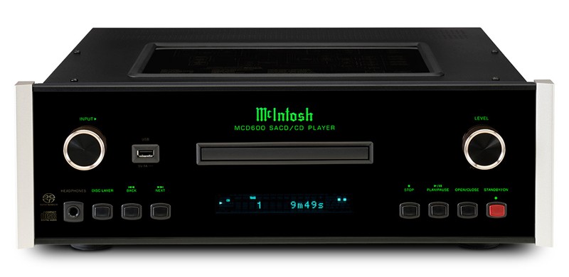 McIntosh 推出全新 MCD600 SACD / CD 播放器