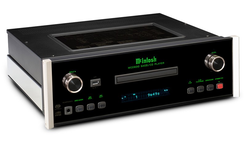 McIntosh 推出全新 MCD600 SACD / CD 播放器