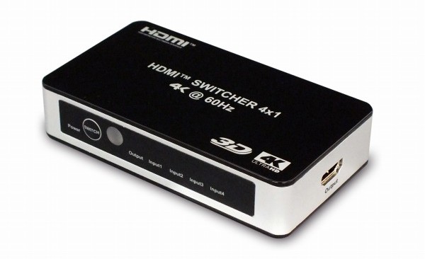 RATOC Systems 推出四入一出 4K 選擇器 RP-HDSW41R-4K RATOC Systems 推出四入一出 4K 選擇器 RP-HDSW41R-4K